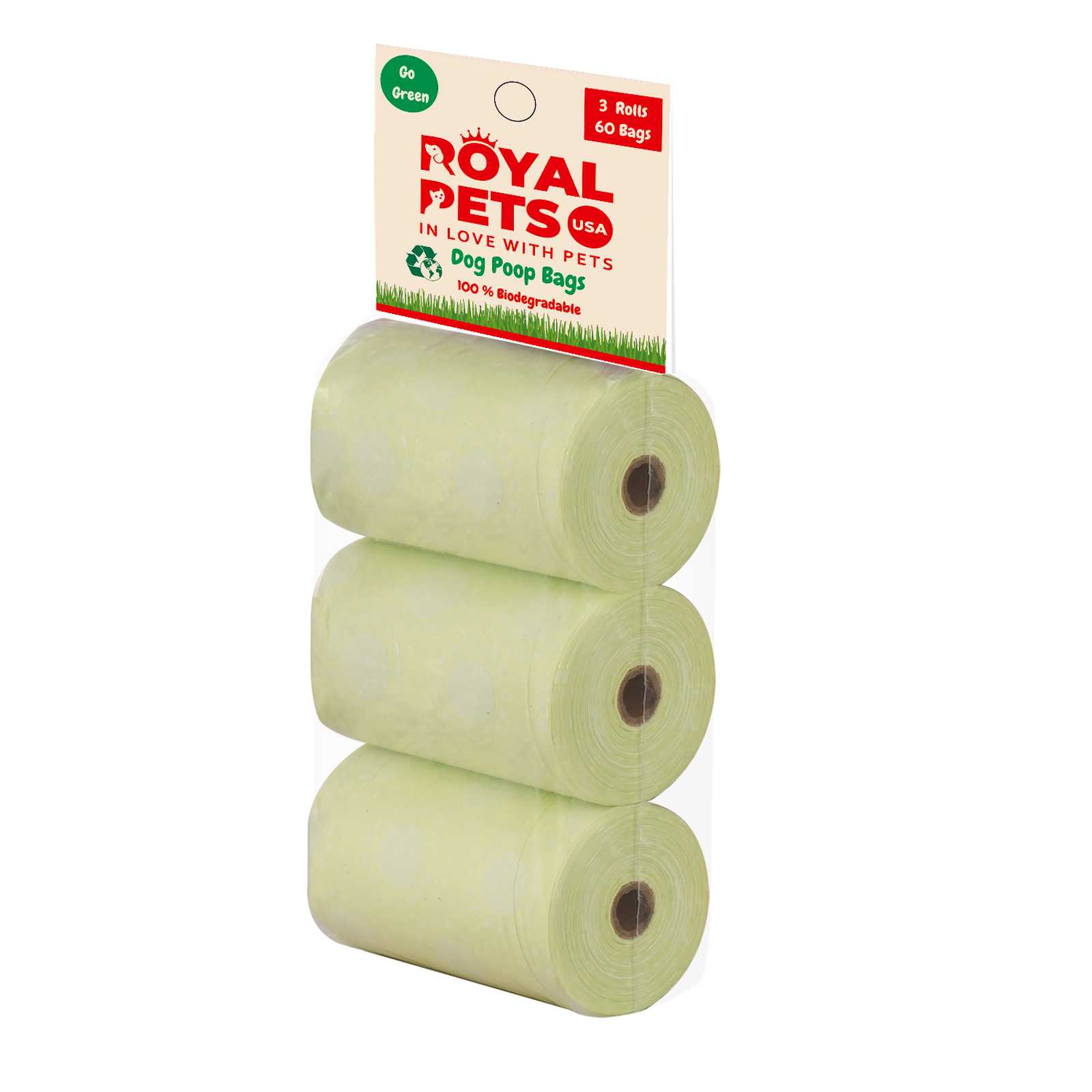 3 Rolls Poo Bags